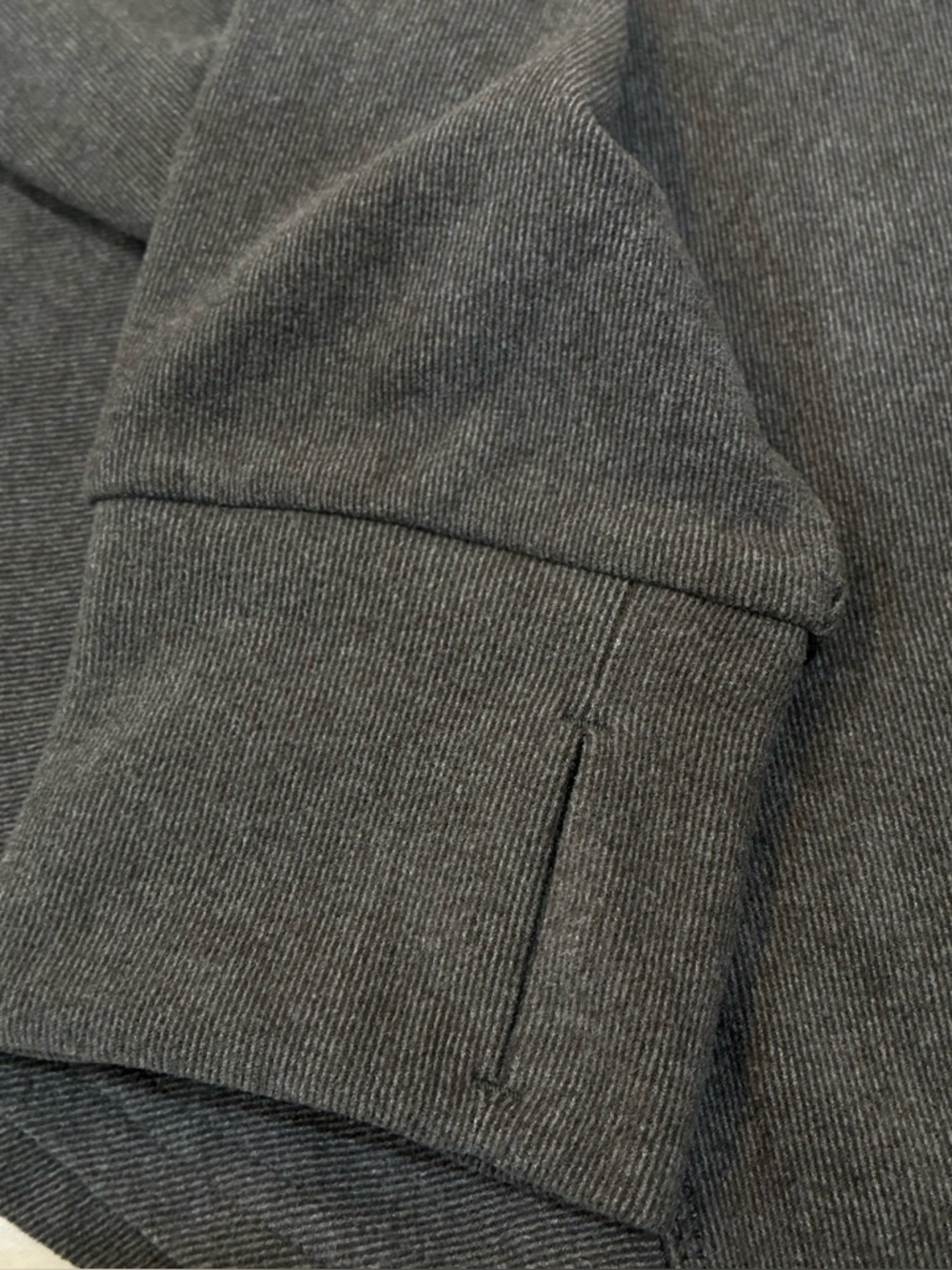Varley Rainer Roll Neck Jumper Brushed Rib Iron Marled Gray Medium Women’s - Picture 5 of 11